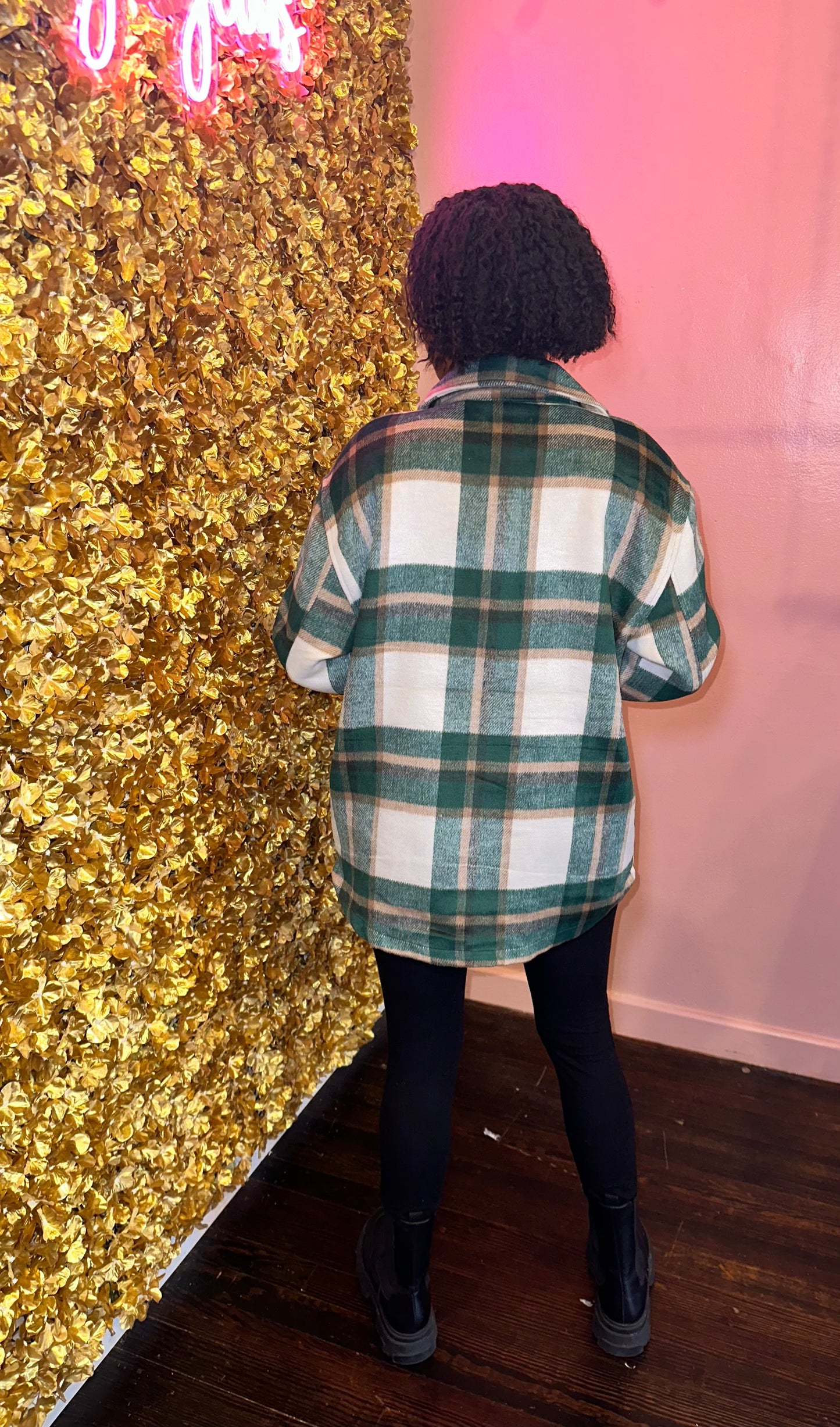 Clover Green Shacket