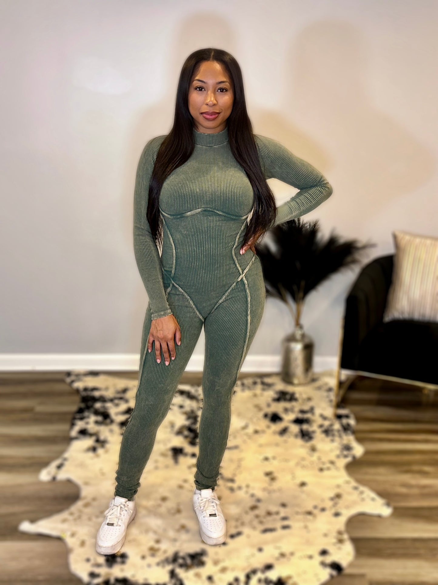 Forest Contour Jumpsuit