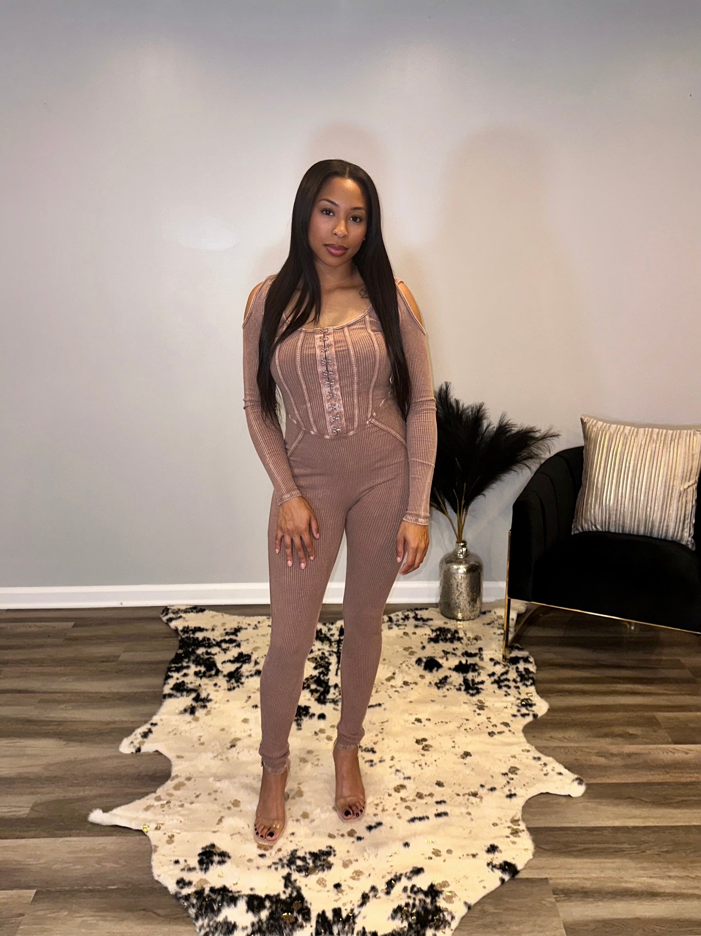 Mocha New Muse Jumpsuit