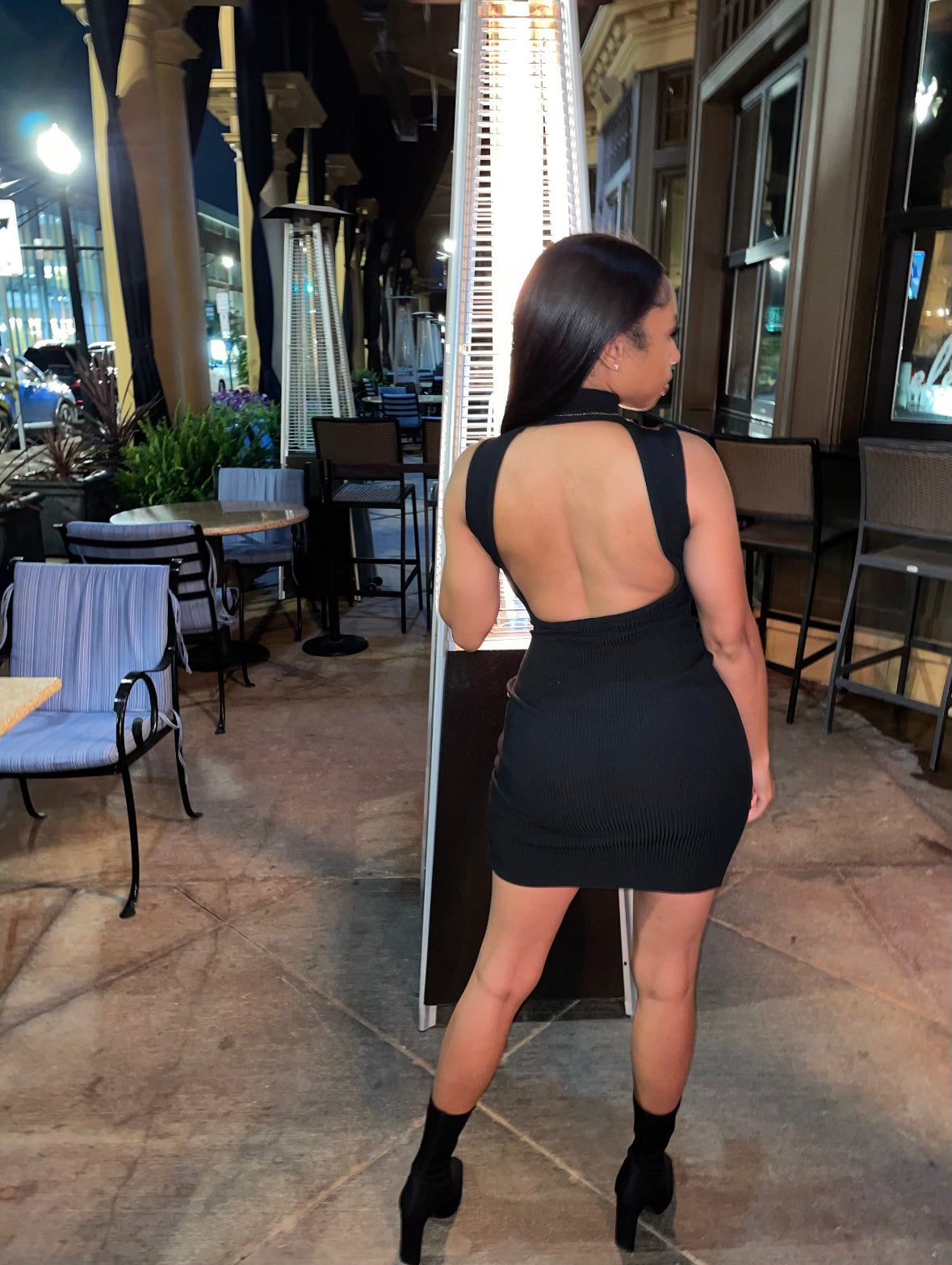 Onyx Mini Dress