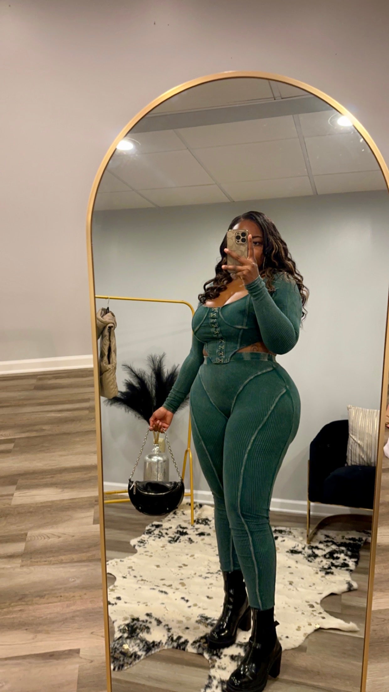 Forest Green Luxe Set