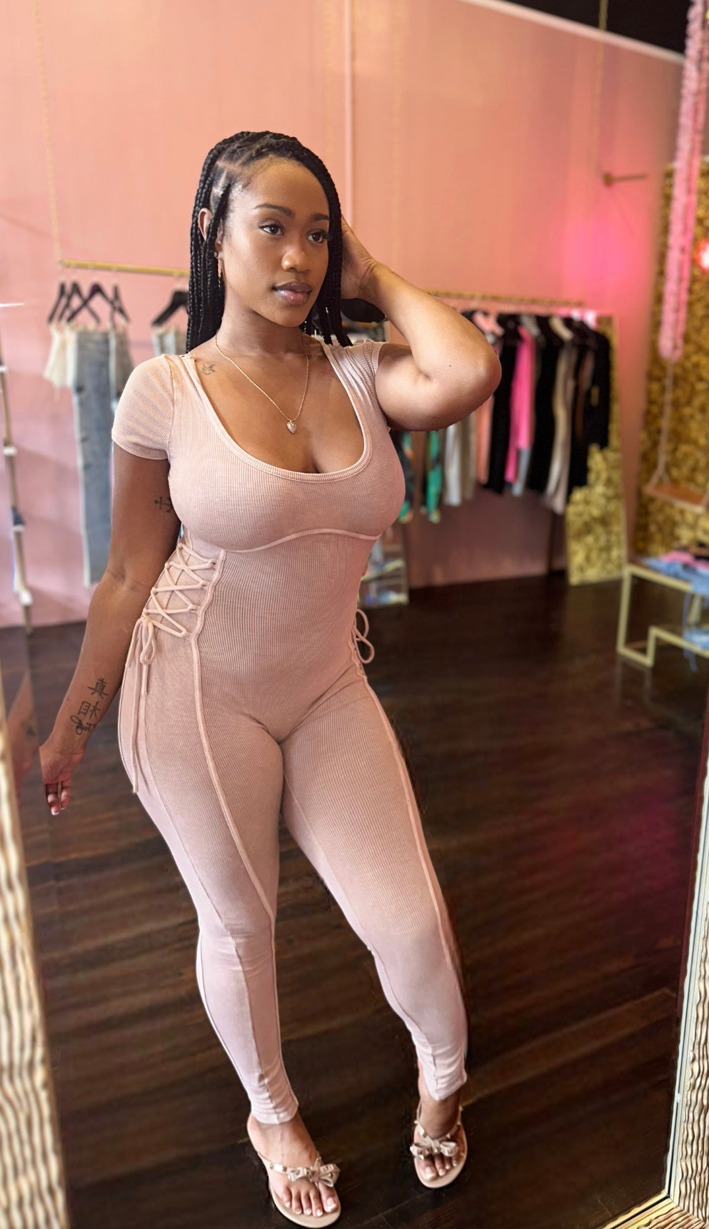 Pretty Knit Jumpsuit
