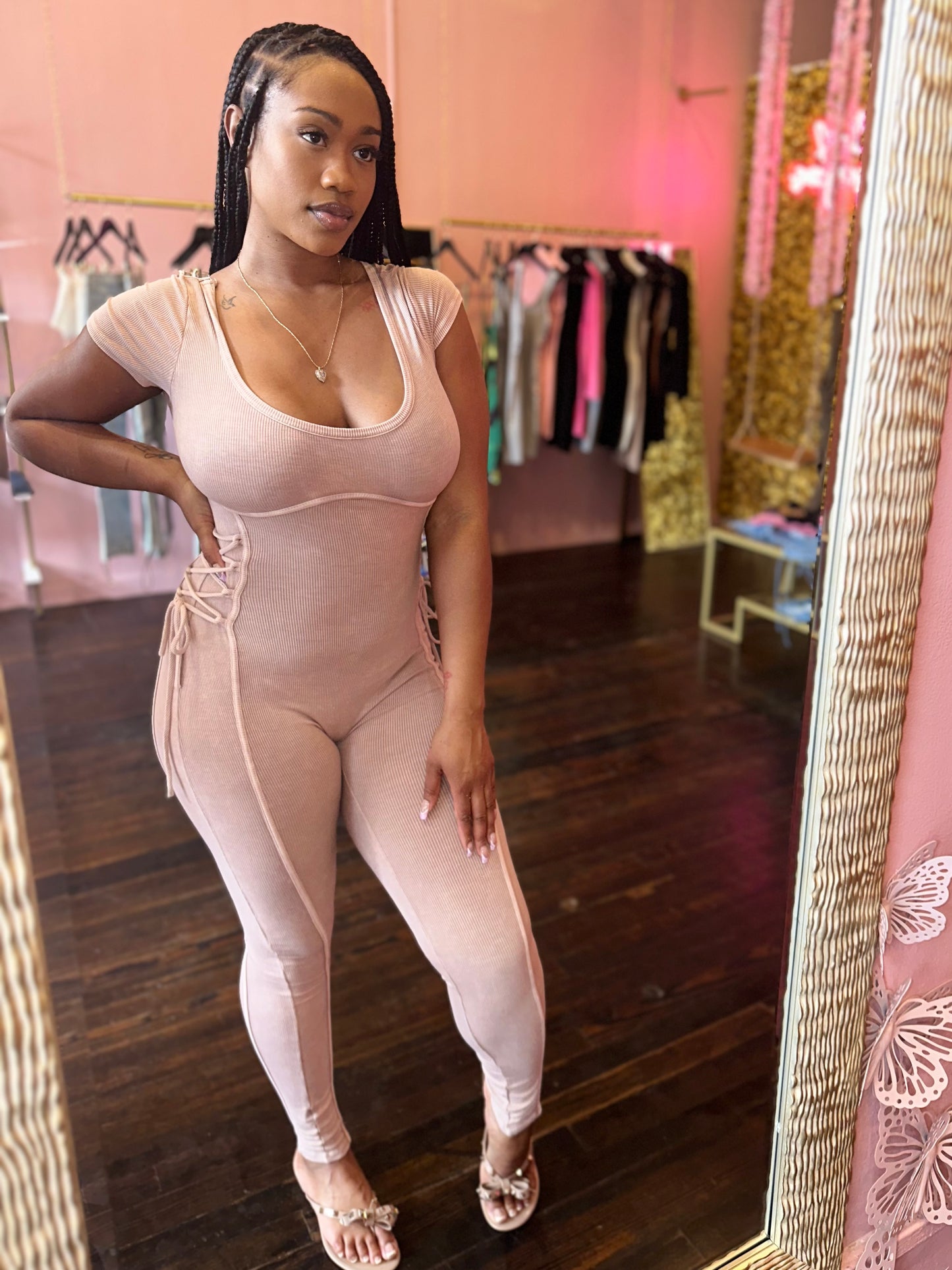 Pretty Knit Jumpsuit