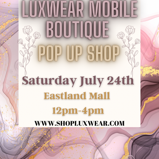 Pop Up Shop July 24th